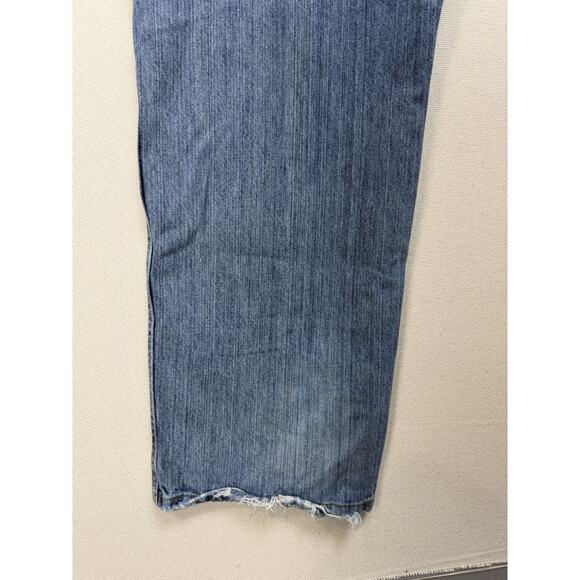 Cinch Jeans Men's Size 42 x 34 Denim 5 Pocket Western Work Jeans Distressed - Picture 14 of 16